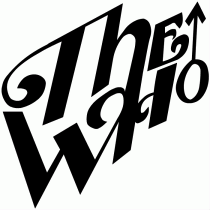 The Who Shirt - Black Stencil