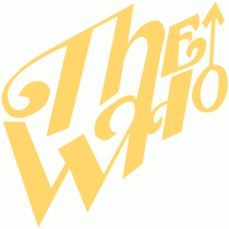 The Who Shirt - Yellow Stencil